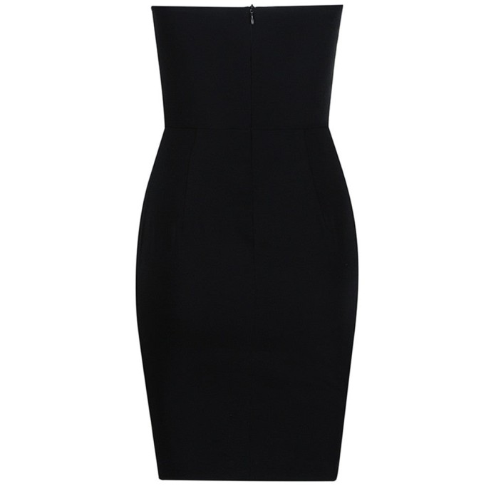 Strapless Sleeveless Mini Bodycon Dress HB6253