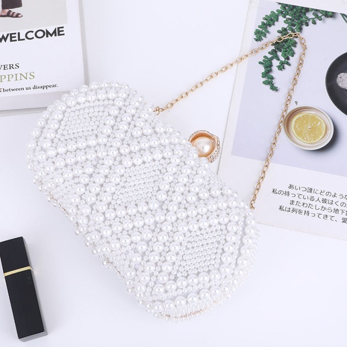 Light Luxury Pearl Evening Bag