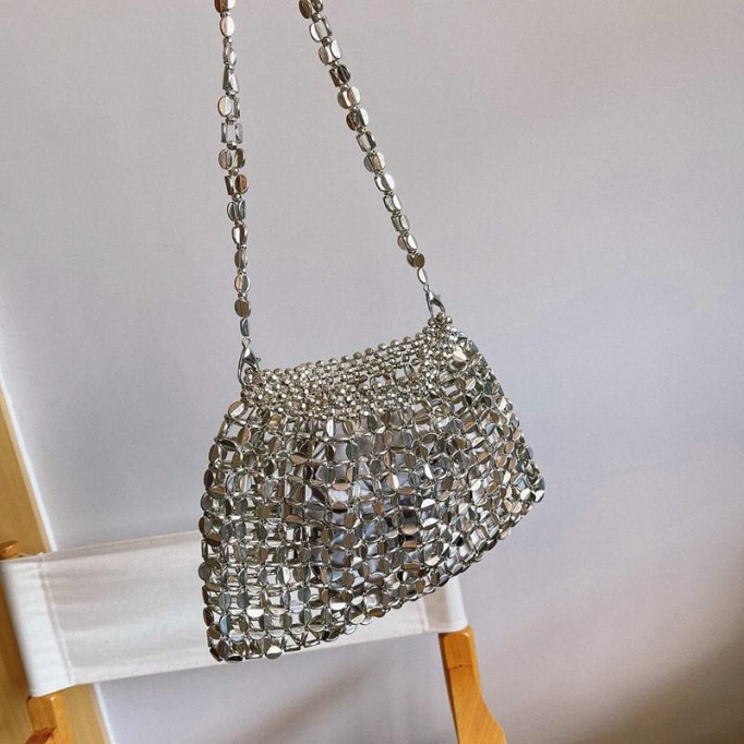 Retro Bling Glitter Hand-beaded Sequin Banquet Bag